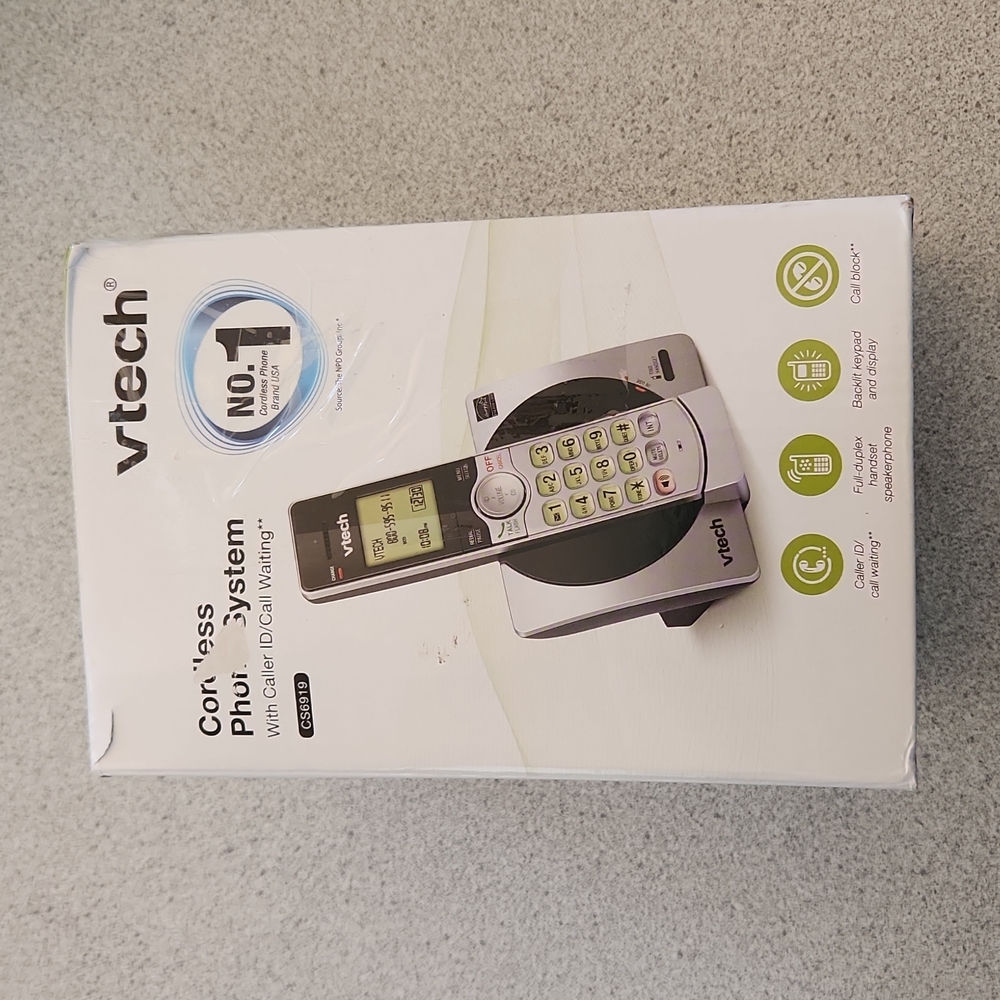 🎁 NIB Cordless Phone System 5 for $20